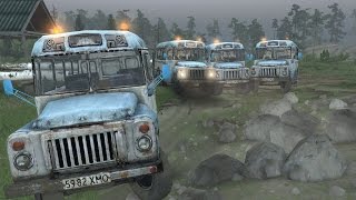 Spin Tires 03.03.16 Обзор мода Kavz-685 работает в Мультиплеере Покатушка