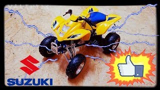 Обзор. Квадроцикл SUZUKI. Игрушечный из детской коллекции. Мистер Валентин