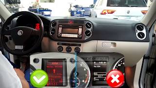 Bluetooth musik & handsfree VW Tiguan (RCD-500) utan kodning
