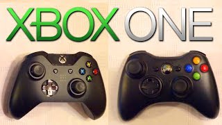 XBOX ONE controller vs Xbox 360! - NEW Day 1 Edition Controller Review! - (Microsoft 2013 HD)