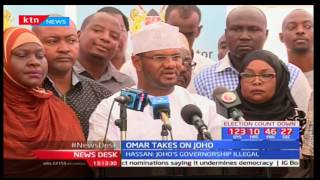 Senator Hassan Omar accuses Governor Joho of 'playing victim' on forgery allegations