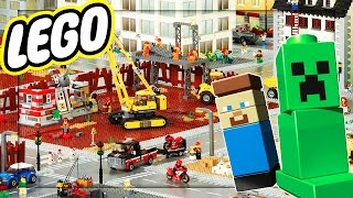 LEGO LUCKY BLOCK MOD CHALLENGE (LEGO CITY PVP) | Minecraft - Lucky Block Mod | JeromeASF