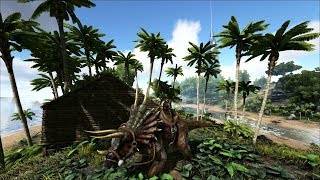 ARK: Survival Evolved - Уроки выживания. Урок 3. Приручаем трицератопса.