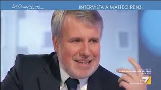 Matteo Renzi ospite a L'Aria Che Tira (3/2/2020)