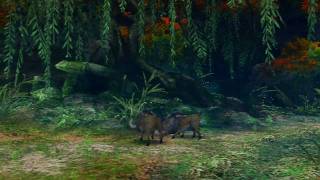 【PSP】 MHP3 - Village Quest#5: ざわめく森 - Forest Murmur