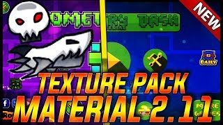MATERIAL TEXTURE PACK 2.11-GEOMETRY DASH 2.11