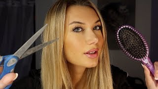 ASMR? Salon Triggers, Trim, Brush, Style