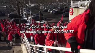 Action Carrefour 08/02 Genk & Belle-île | "Carrefour m'a 'tuer'"| FR
