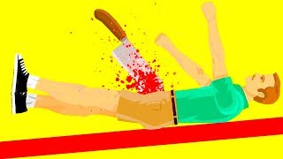 КАК ТАК? В МЕНЯ ПОПАЛ САМЫЙ ОСТРЫЙ НОЖ! ПРОШЕЛ САМЫЙ СЛОЖНЫЙ УРОВЕНЬ В ХЭППИ ВИЛС (Happy Wheels)