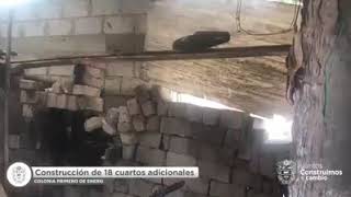 EL ALCALDE ENTREGA CUARTOS EN SANTIAGO IXCUINTLA