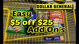 Easy Dollar General Couponing // $5 off $25 Scenario / 1 Year on Youtube / Shop with Sarah // 1-10