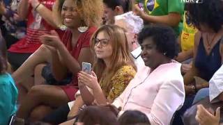 Presidenta Dilma Rousseff recebeu apoio de mulheres de vários movimentos sociais