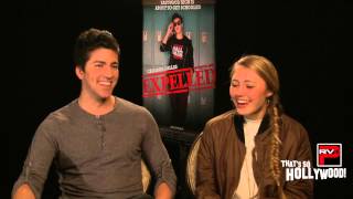Lia Marie Johnson On Kissing Cameron Dallas & Director Alex Goyette Talks Craziness On Expelled Set!