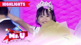 Trisha Andrada is the Mini Miss U of the Week! | It's Showtime Mini Miss U
