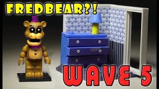 FNAF Mcfarlane Toys Wave 5 FREDBEAR Right Dresser Door Facts Speculation Five Nights at Freddy's