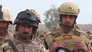 LCPL Dylan Hart training Iraqi forces