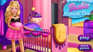 Baby Video Barbie - Pregnant Barbie Maternity Decor - Girls Game Barbie