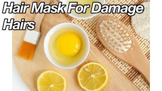Homemade Hair Mask For Damage Hairs In Urdu By Emmy Lifestyle