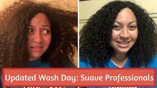 *Updated Hair Routine* Wash Day Suave Professionals for Natural Hair