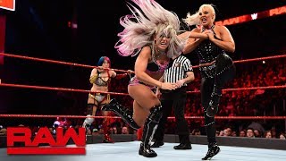 Asuka & Dana Brooke vs. Alexa Bliss & Mickie James: Raw, April 2, 2018