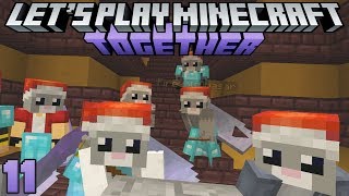 Let's Play Minecraft Together 11 Cult Of The Christmas Cats!