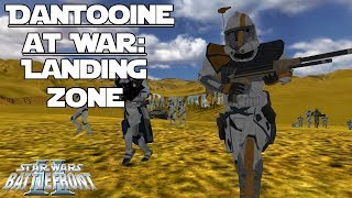 Star Wars Battlefront 2 Mod | Dantooine at War | Landing Zone