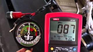 Vacuum Test Tachometer RPM Engine Diagnostics