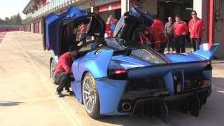 The Sound of HELL: Ferrari FXXK Insane V12 Noises!