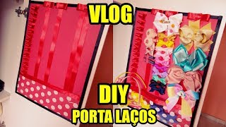 FIZ UM PORTA LAÇOS PARA A LAURA// ACABOU A FAXINA E A CASA FICOU BRILHANDO
