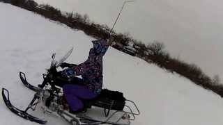VI000526  Снегоход Dingo t110. полигон2014