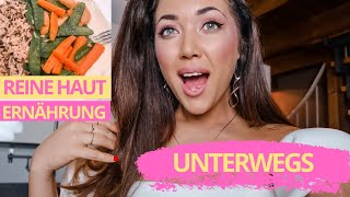 Vlog #2- ?REINE HAUT Ernährung - UNTERWEGS - Follow me around - Weihnachtsfeier?