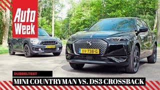 DS 3 Crossback - Mini Countryman - AutoWeek Dubbeltest - English subtitles