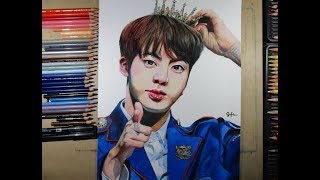 BTS Jin Speed Drawing