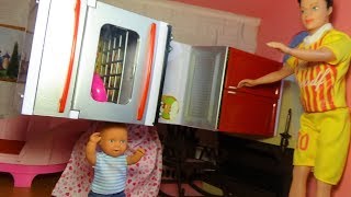 Катя и Макс. Макс супер сила, Катю обманул. Мультик про кукол.