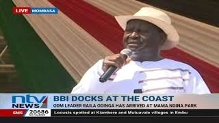 "Nobody can stop reggae!": Raila Odinga's speech at BBI rally in Mombasa