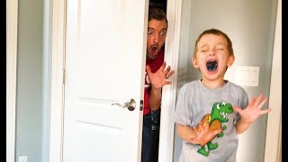 Dad Scares 5 Year Old OVER and OVER!
