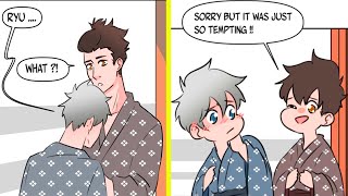 Adorable Gay Couple's Everyday Life Illustration | HAFU Yuno Riku & Takase Ryu (Part 16)