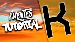 Como Instalar Fuentes - Tutorial