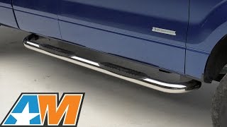 2009-2014 F-150 Raptor Series 3" Nerf Bar - Polished Stainless Steel Review & Install