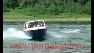 Катер алюминиевый водометный Томь-525