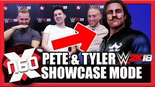 SHOWCASE MODE w/ PETE DUNNE & TYLER BATE WWE 2K19