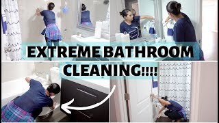 Extreme Bathroom Cleaning | Super Motivational | How You Should REALLY Be Cleaning Your Bathroom