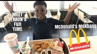 MCDONALDS MUKBANG ?? WITH TERRONS FUN TIME || SOCIAL EATING | EATING SHOW