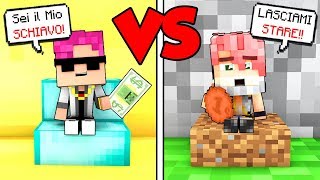 BAMBINO POVERO contro BAMBINO RICCO! - Scuola di Minecraft #24