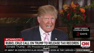 Interview: Jake Tapper Interviews Donald Trump on CNN's State of the Union - February 28, 2016