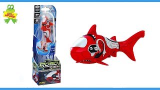 Игрушка для ванны Robofish Роборыбка "Акула" Красная от ТМ Zuru