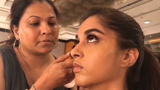 Miss India 2018 state winners getting ready before the sub contest ceremony