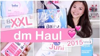 XXL DM HAUL JUNI 2015 | Mamiseelen