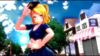 【MMD】 Girls 【Tda Police Officer Rin】