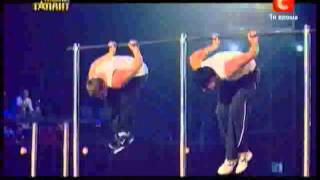 украина мае талант 4 Днепропетровск work out duo